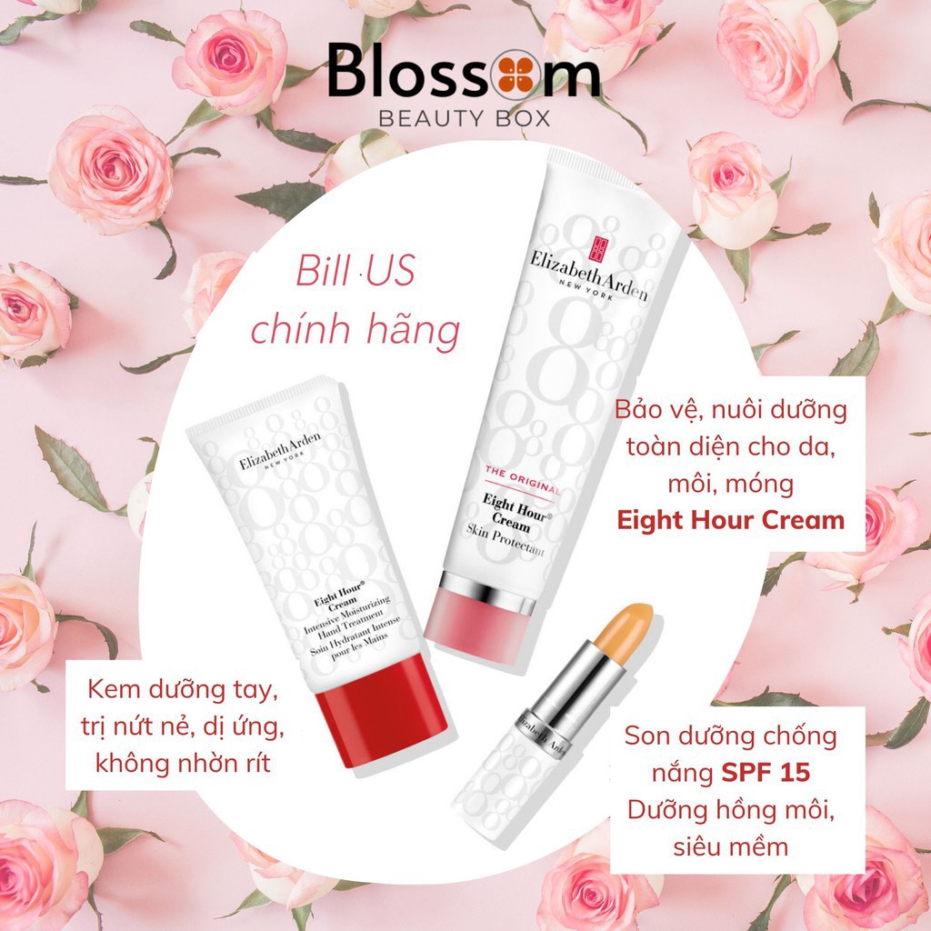 Son dưỡng môi Elizabeth arden Eight Hour / SPF 15 (tách set)