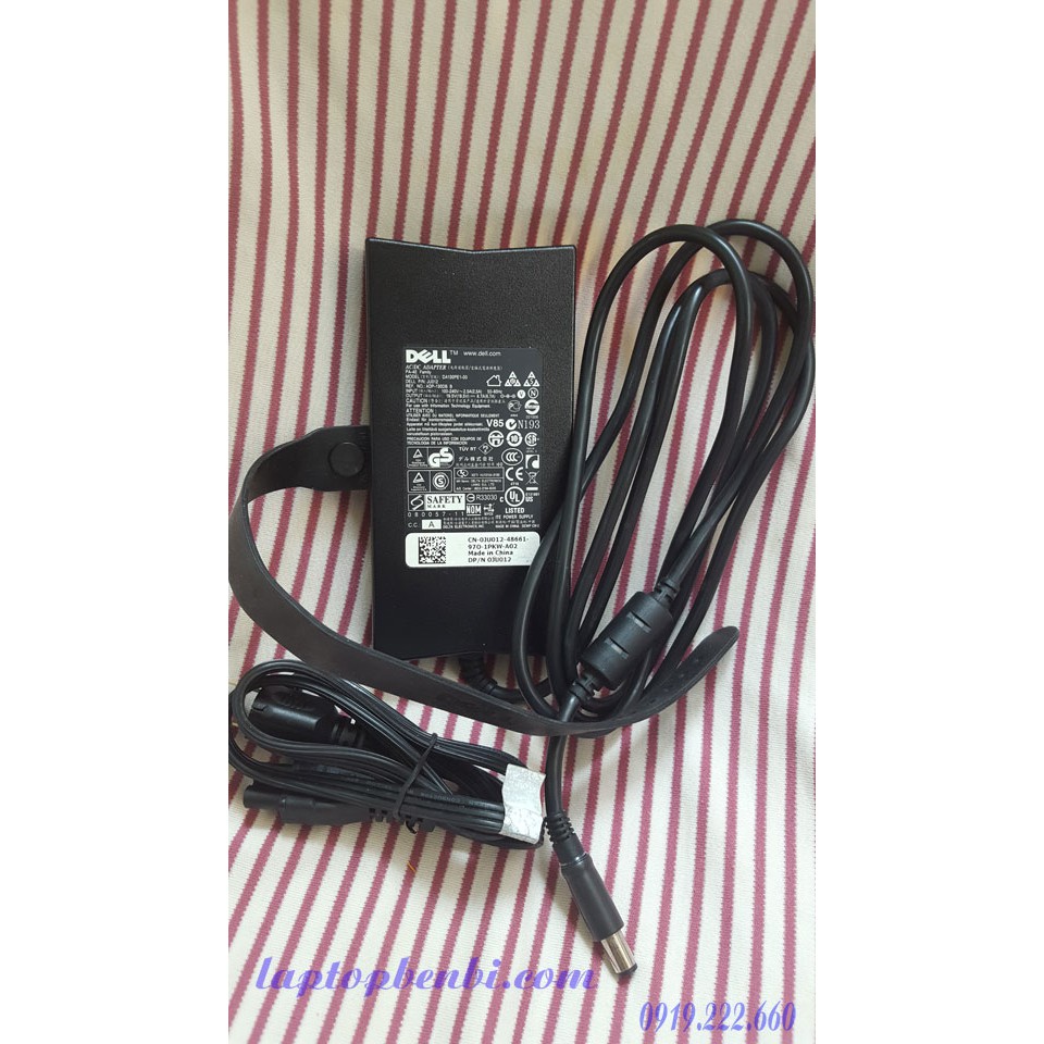 [Mã SKAMLTSM9 giảm 10% đơn 99K] Adapter Slim Dell 130w (19.5v-6,7A) | sạc laptop Dell Slim 130w | sạc zin laptop