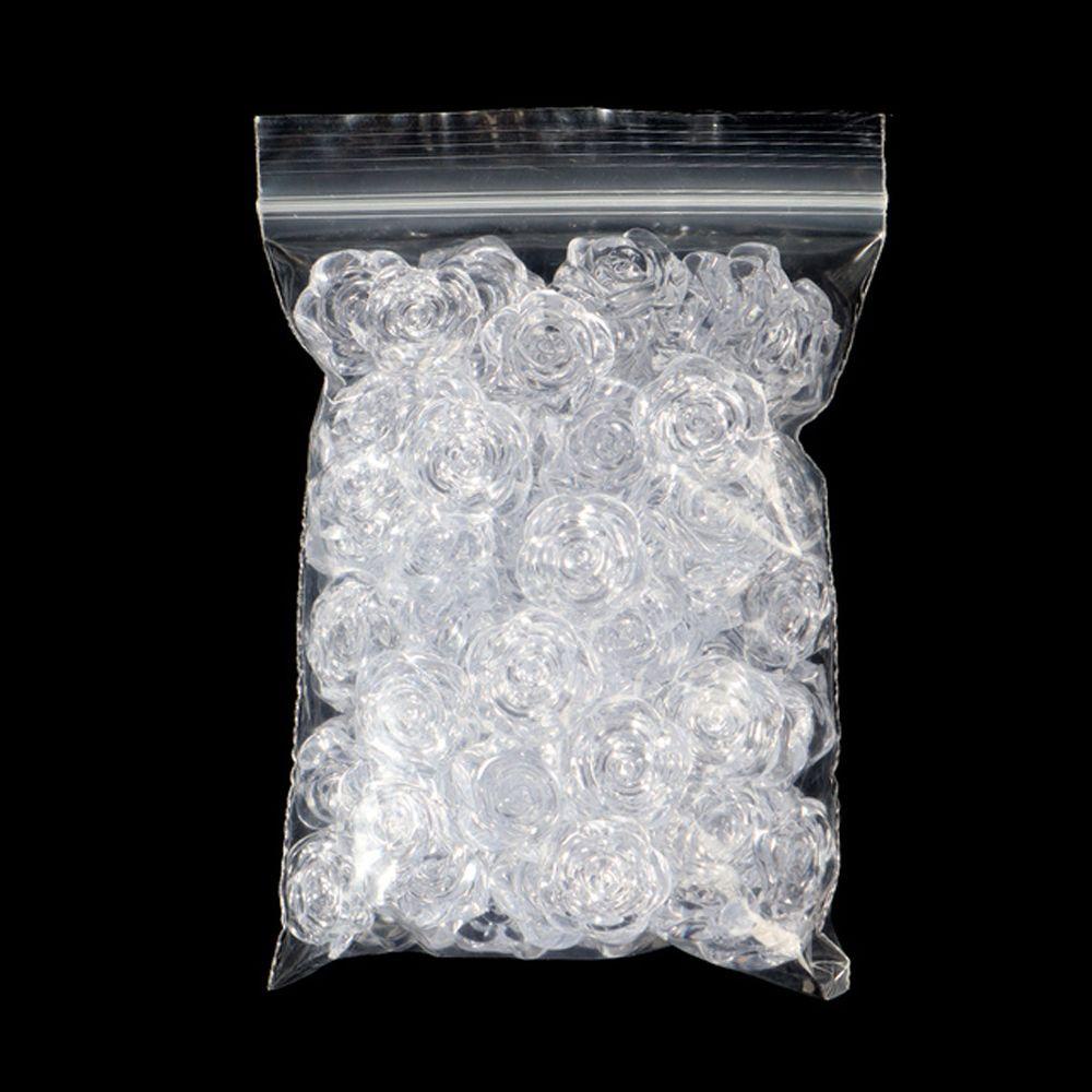 Giá Đỡ Trưng Bày Móng Tay Giả Trong Suốt Hình Hoa Hồng