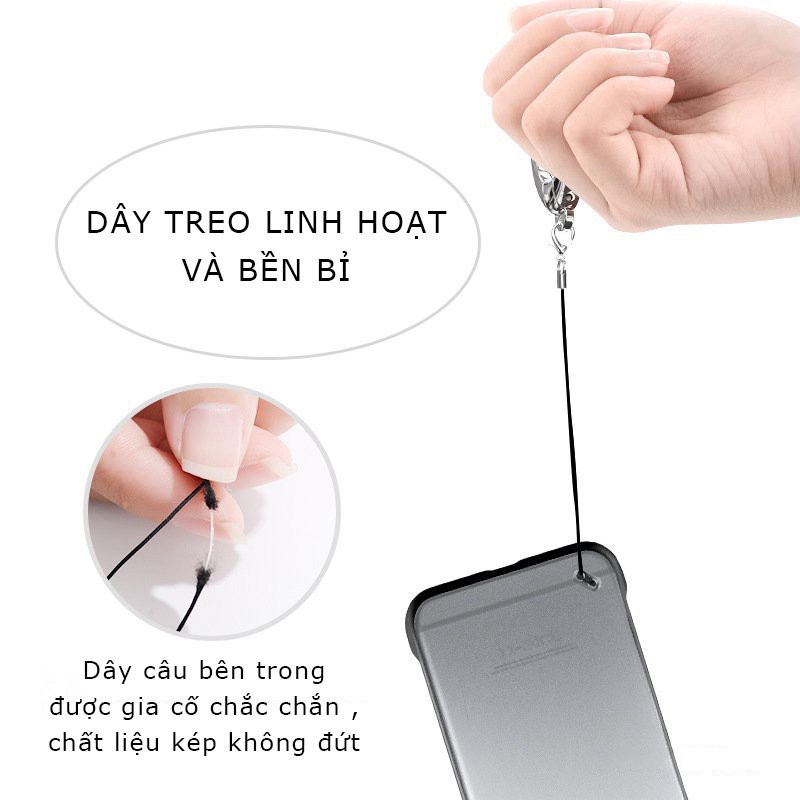 Dây Đeo Điện Thoại Bằng Kim Loại Chống Rơi Tiện Dụng