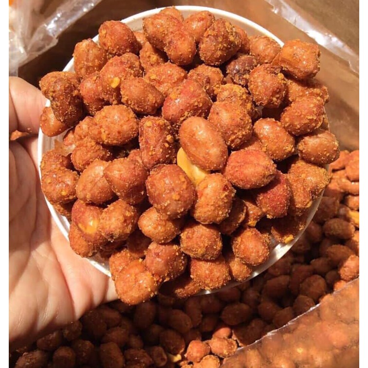 Đậu phộng rang tỏi ớt 500g Lê Hải, ăn vặt Sài Gòn, giòm rụm, thơm ngon