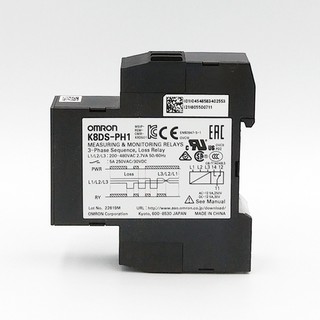 Relay bảo vệ mất pha, đảo pha K8DS-PH1 Omron Chính Hãng