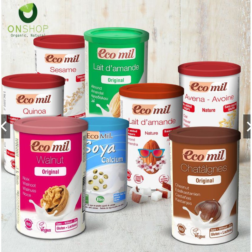 Sữa bột hạt dinh dưỡng hữu cơ Ecomil 400g