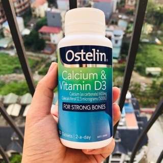 Canxi ostelin 130 viên cho bà bầu và trẻ từ 12 tuổi
