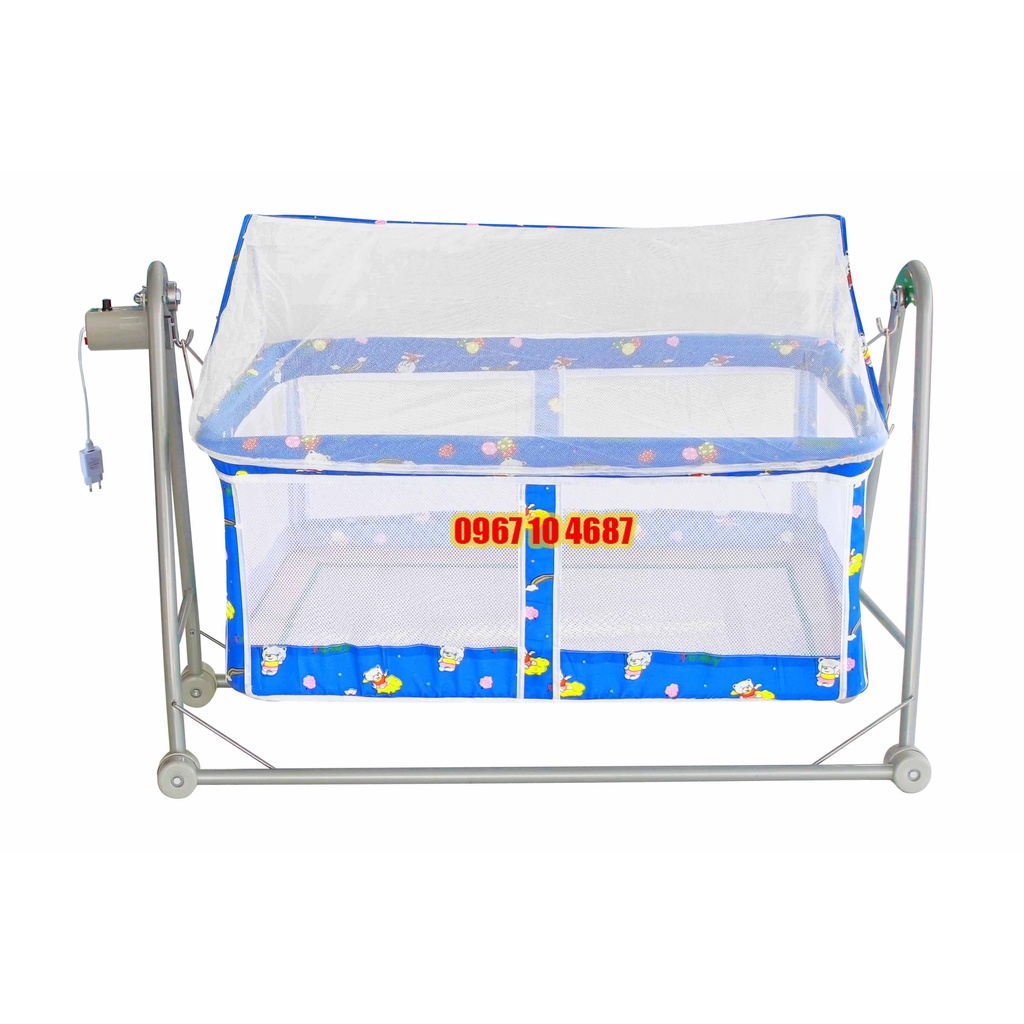 Nôi điện Cao cấp SBABY ND16 -  Phiên bản mới sức đưa 80kg