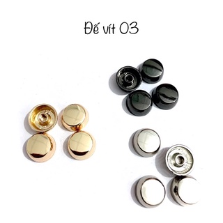 Phụ kiện túi - Đế vặn vít (giá 4 cái)