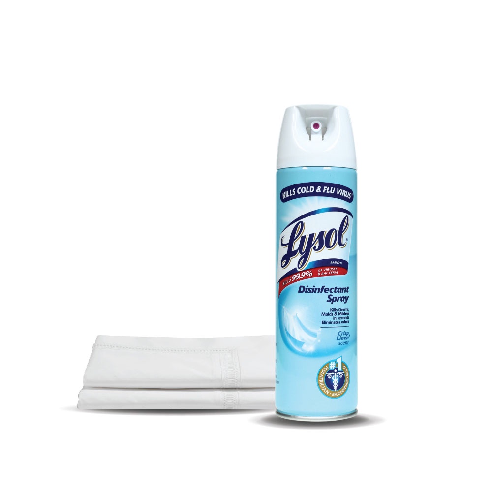 Xịt phòng khử trùng Lysol hương vải lanh thơm mát (170g)