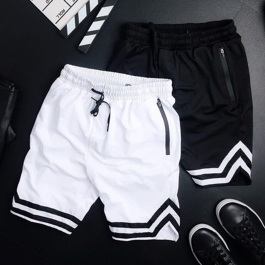 Quần Short Khóa Túi Nam Nữ Mùa Hè