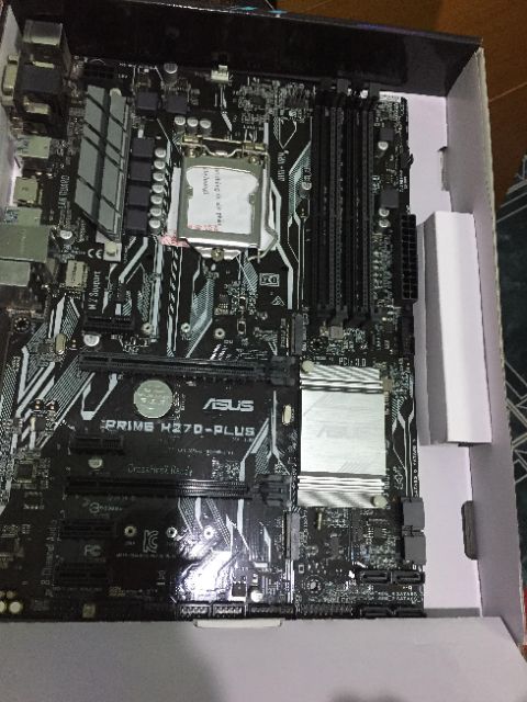 Mainboard asus h270 plus + cpu g3930