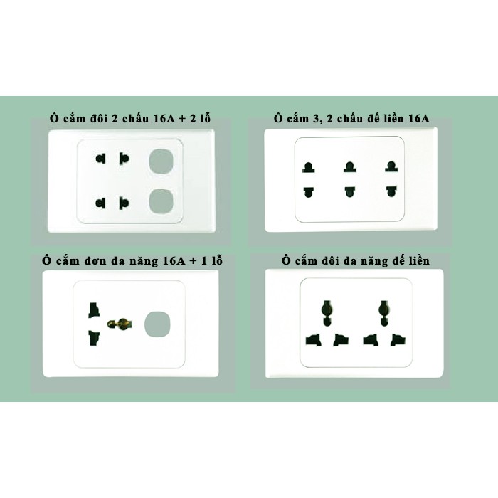 Ổ CẮM ÂM TƯỜNG MPE HÀNG VIỆT NAM CHẤT LƯỢNG CAO