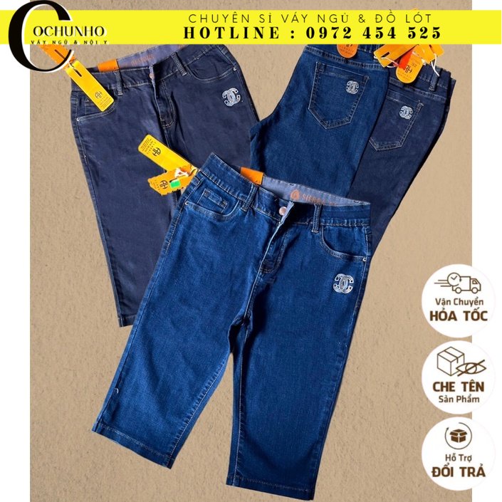 HÀNG MỚI VỀ - Quần jean quần bò lửng nữ (có bigsize - có size 36)