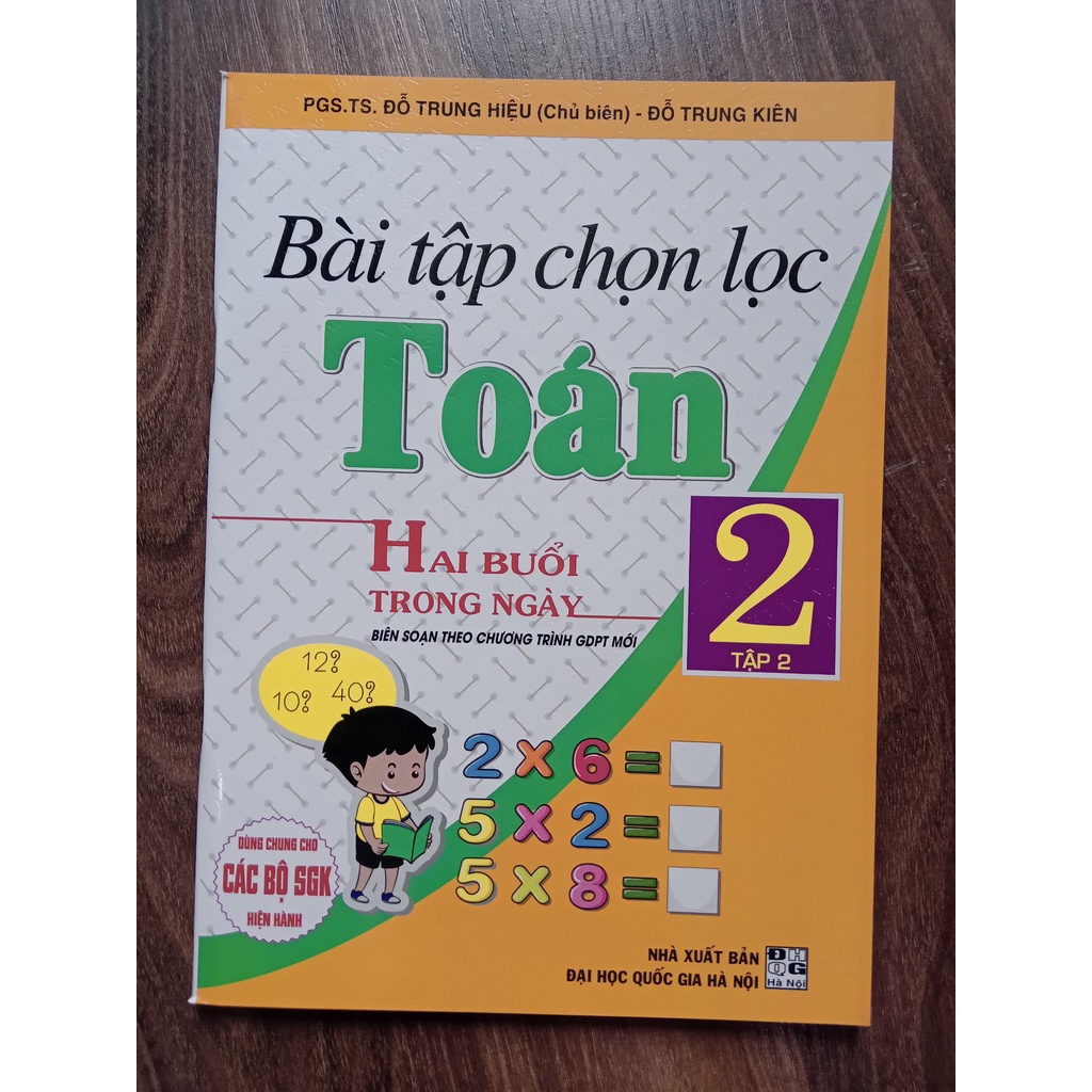 Sách - Combo Bài Tập Chọn Lọc Toán Lớp 2 Tập 1 + 2 - Hai Buổi Trong Ngày (Chương Trình Giáo Dục Phổ Thông Mới)