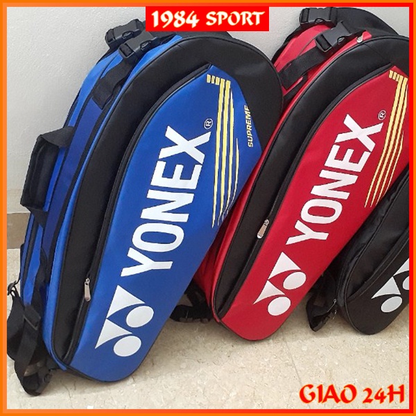 Bao  Đựng Vợt Cầu Lông 🔔Free Ship🔔 3 Ngăn 1 Quai Khoác Màu Sắc Phong Phú Chất Lượng Tốt