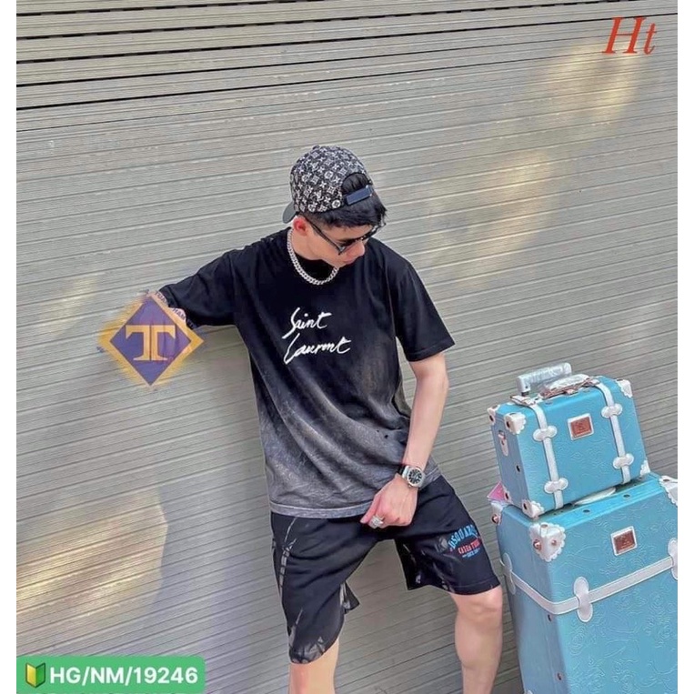 Áo loang Saint rách gấu H2A877