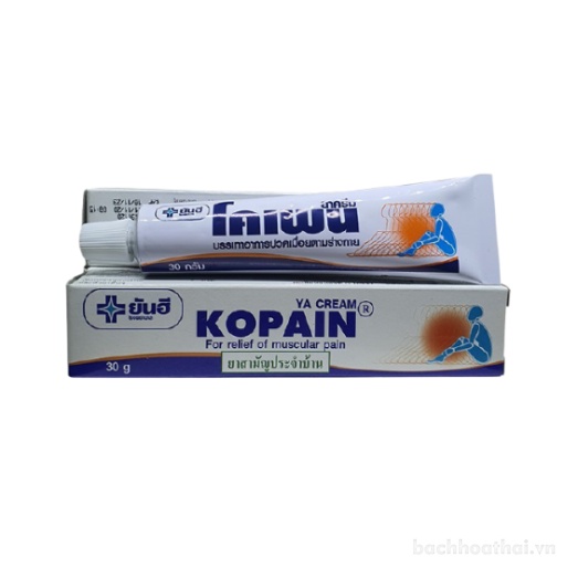 Tuýp xoa bóp ġiảm ƌau cơ Yaņhee KOPAIN Cream Thái lan