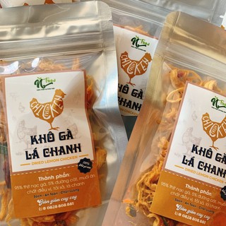 Khô Gà Lá Chanh - Túi [100G] - Ship Hỏa Tốc