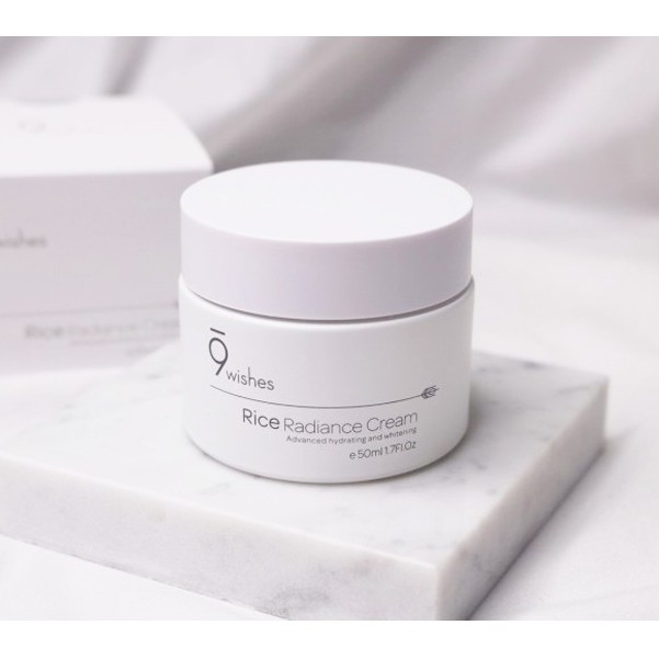 Kem dưỡng trắng da 9Wishes Rice Radiance Cream 50ml
