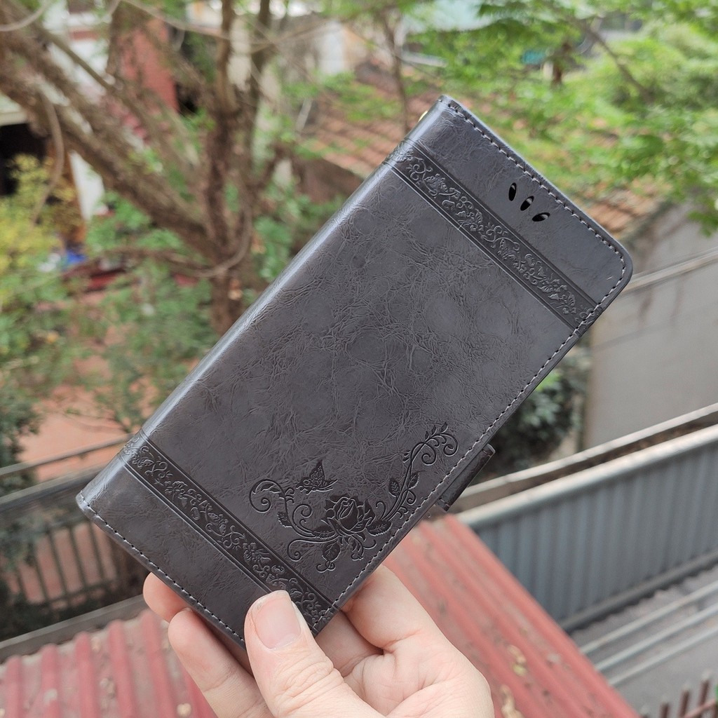 Bao da Oppo F1s/F3/F3 plus/F5/F7/F9/F11/F11 pro/A7/A3s/A5s có khe thẻ P2