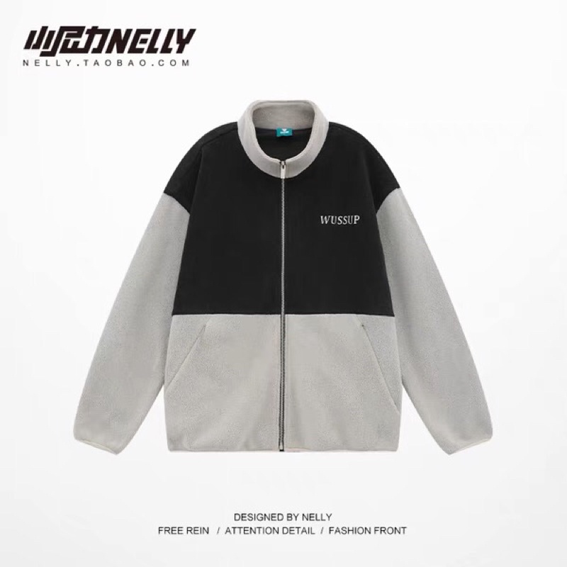 Áo khoác nelly nỉ bông chất dày dặn sale (có sẵn) wussup wk007 | BigBuy360 - bigbuy360.vn