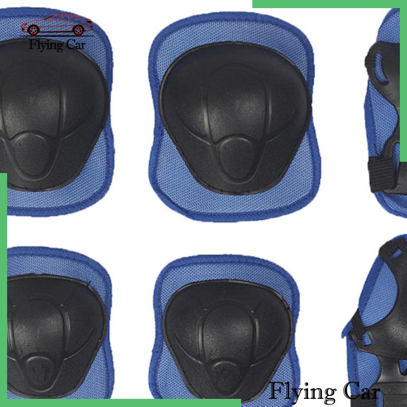 Set 6 Miếng Đệm Bảo Vệ Khuỷu Tay / Đầu Gối Cho Bé Khi Trượt Ván