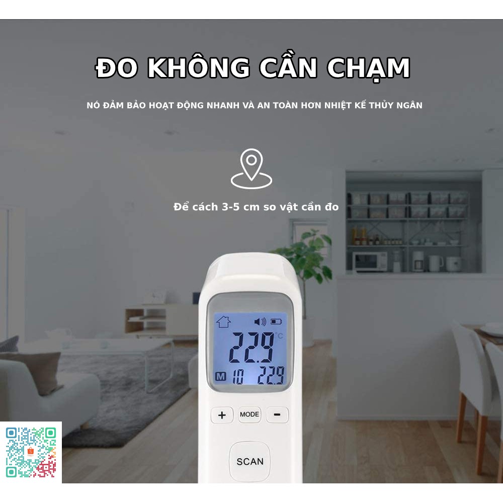 NHIỆT KẾ HỒNG NGOẠI ĐO TRÁN TAI INFRARED CK-T1803