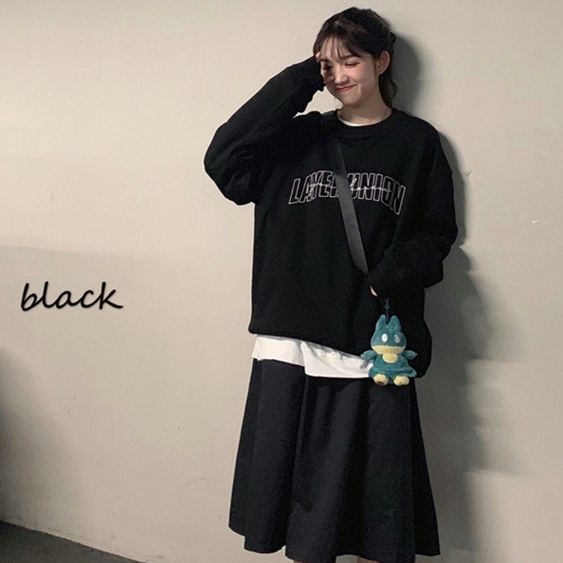 Áo Sweater Mỏng Tay Dài Dáng Rộng Thiết Kế Mới Thời Trang Mùa Thu Theo Phong Cách Hàn Quốc
