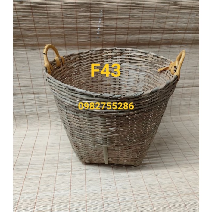 Giỏ cần xé tre, sọt tre