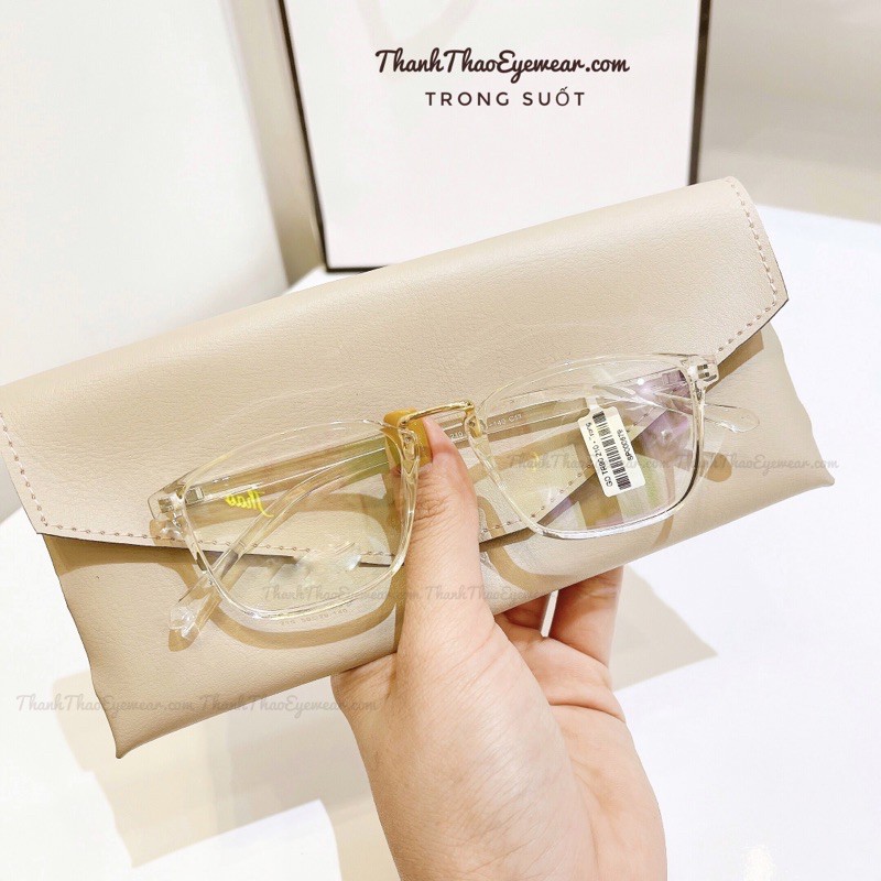 [Hàng Loại 1]  Gọng Kính Giả Cận Dẻo Vuông Phối Kim Loại Nam Nữ Thời Trang Hàn Quốc - ThanhThaoEyewear | BigBuy360 - bigbuy360.vn