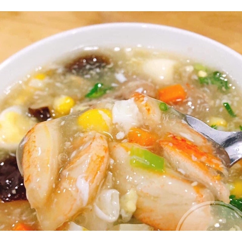 [HỎA TỐC SG] Combo thịt cua bóc sẵn loại ngon nấu súp cua 250g