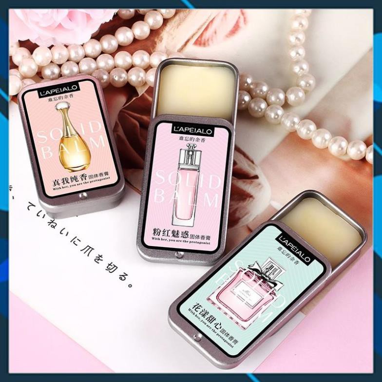 [Xả kho] bộ 3 nước hoa sáp LAPEIALO lưu hương từ 8-12 tiếng, 3 mùi hương khác nhau - nước hoa khô | Thế Giới Skin Care