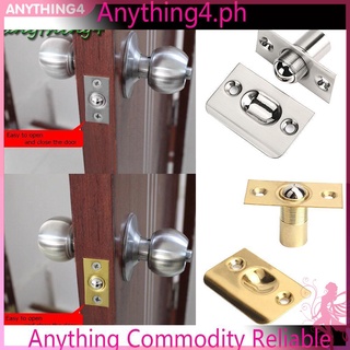 Chốt khoá cửa tủ gỗ có lò xo vô hình dễ lắp đặt chắc chắn
