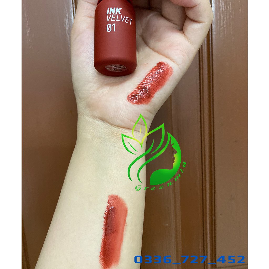 Son Ink Màu 01 Good Brick Đỏ Đất Kem Lì Peripera Ink Velvet Lip Tint Mới Nhất 4g