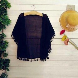 [Mã FAXANH1505 giảm 10K đơn 50K] Áo khoác ren tua rua đi biển (trắng và đen) | BigBuy360 - bigbuy360.vn