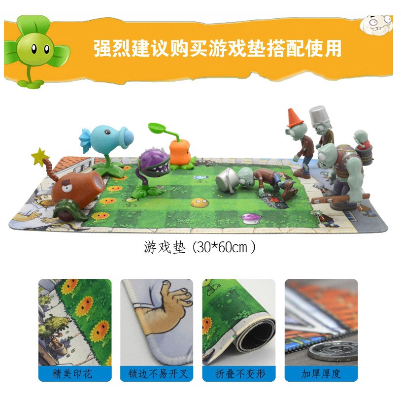 Đệm lót chuột hình Plants vs Zombies cao cấp