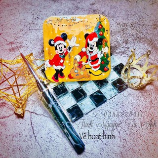 Cọ vẽ móng tay cao cấp lông mềm mảnh