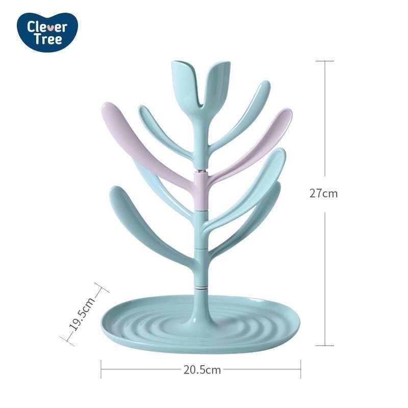 Khay úp bình sữa Kichi hình cây