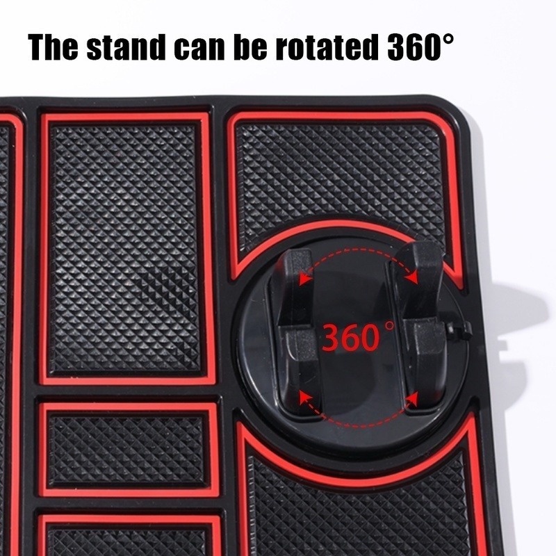 Miếng Lót Silicon Chống Trượt Đa Năng Chuyên Dụng Cho Giá Đỡ Điện Thoại Cho Xe Hơi