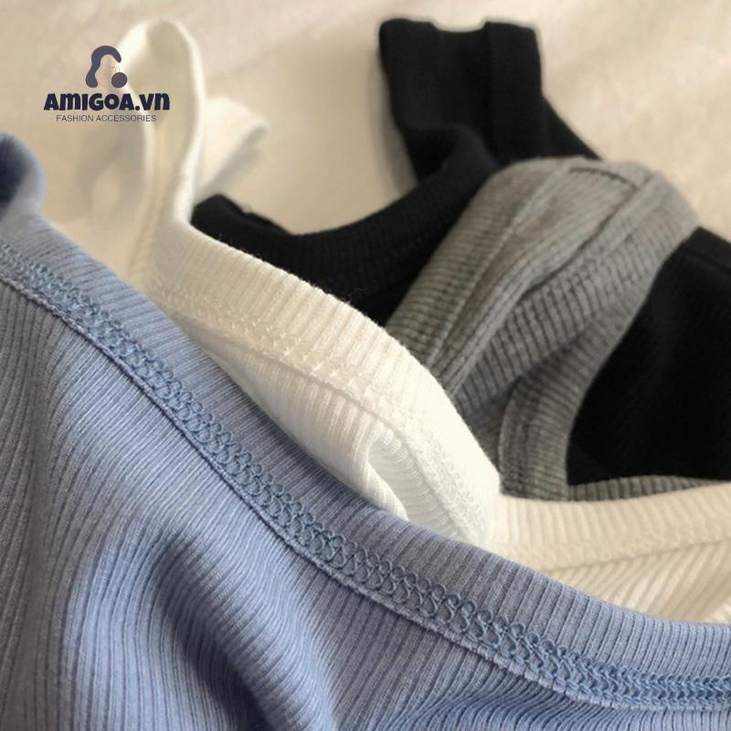 ✨✨Áo ba lỗ nữ croptop basic đủ màu chất đẹp cho mùa hè năng động