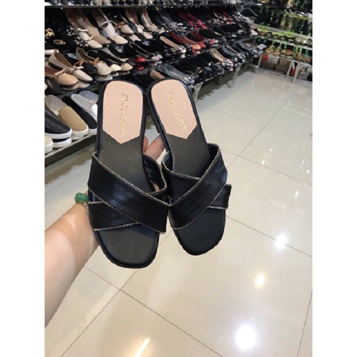 E3 - Dép lê quai khóa chéo dễ thương | BigBuy360 - bigbuy360.vn