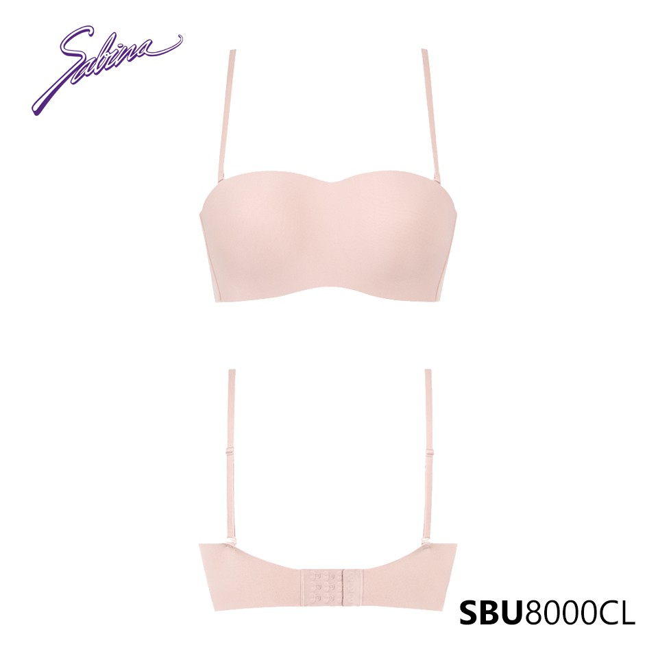 [Mã WABRSBN50 - 10% - ĐH từ 250K] Áo Lót Mút Mỏng Vừa Cup Ngang Không Gọng Màu Trơn Pretty Perfect By Sabina SBU8000