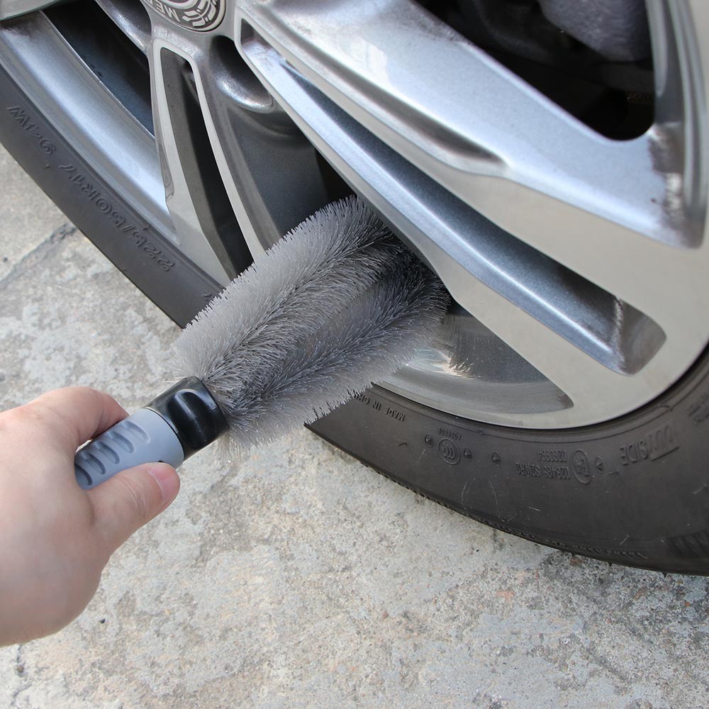 Chổi Cọ vành và cọ lốp xe ô tô - Dụng Cụ Rửa Vành Mâm Lazang Xe Hơi Siêu Sạch