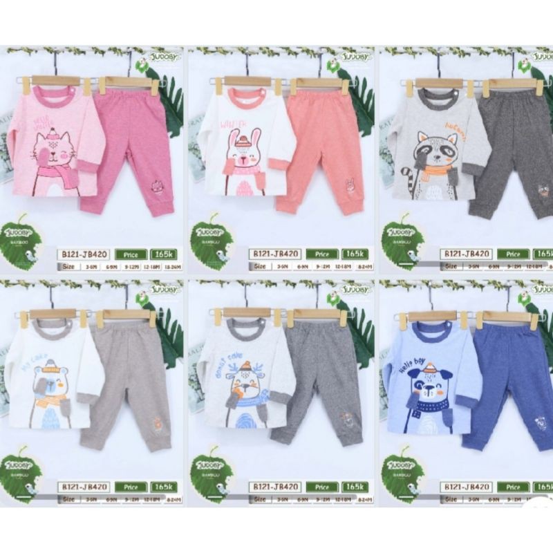 bộ thu đông dài tay bé trai bé gái hãng judoby chất siêu đẹp