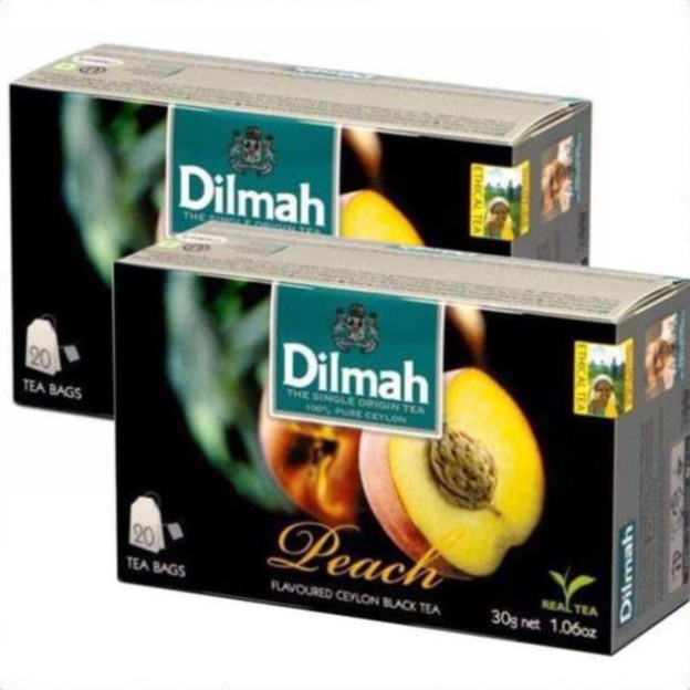 Trà Dimal túi lọc vị Đào 30g - Peach 20 túi