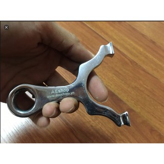 Slingshot inox chạc 88mm superman siêu nhân ná cao su siêu nhân