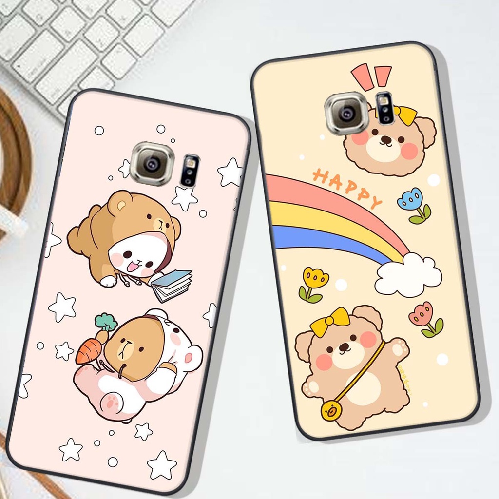 Ốp lưng Samsung S6 / S6 EDGE in hình Gấu xinh xắn, Bò sữa đáng yêu,  ĐẸP -  RẺ - XINH - ĐỘC ĐÁO