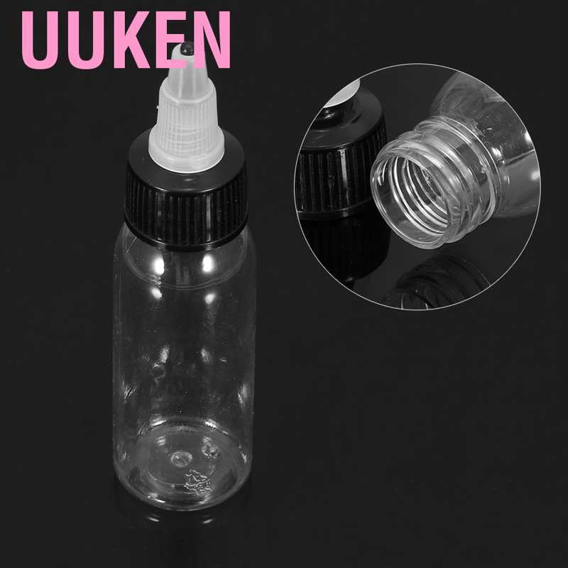 Set Lọ Nhựa Rỗng Đựng Mực Xăm 30ml