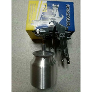 Máy phun sơn f75 bình dưới 750ml. phun sơn dầu, phun pu gỗ..