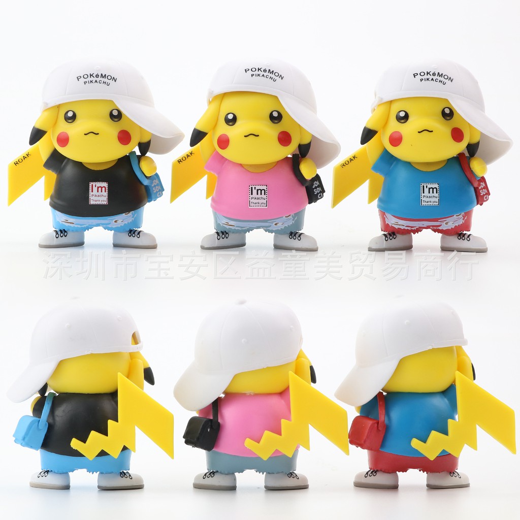 Mô hình Pikachu đội mũ so cute