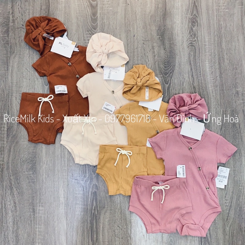 Set bộ 3 chi tiết cho bé xuất dư xịn