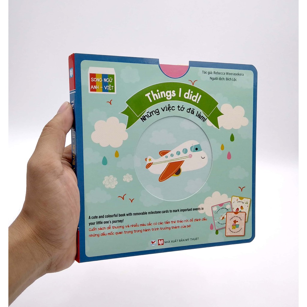 Sách Things I Did Những Việc Tớ Đã Làm Song Ngữ Anh Việt